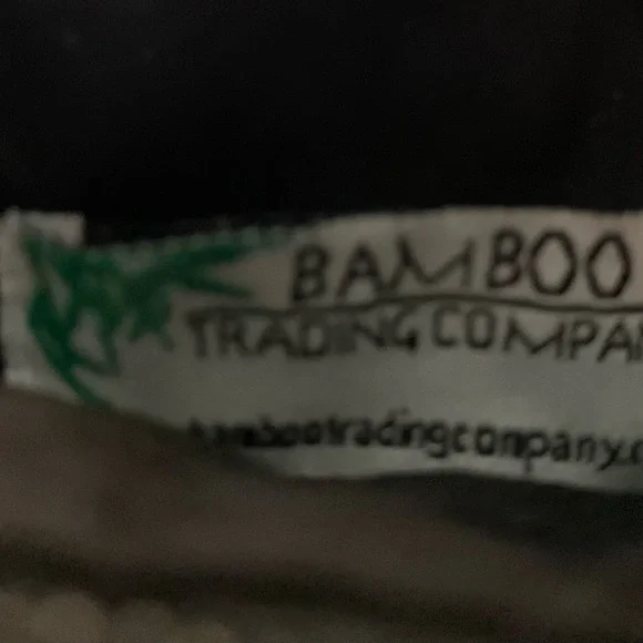 2 Bags for 1 price… Bamboo Trading Company Beaded Bags. Black & Beige. - Picture 12 of 16